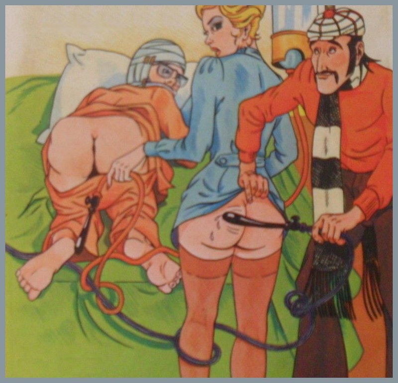 Enema spanking hard punishment