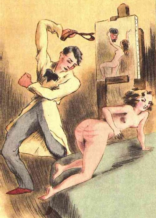 Erotic spanking fun
